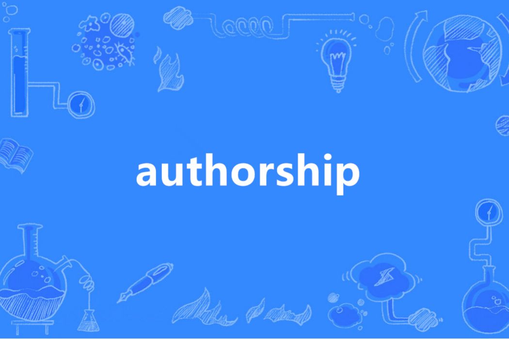 authorship