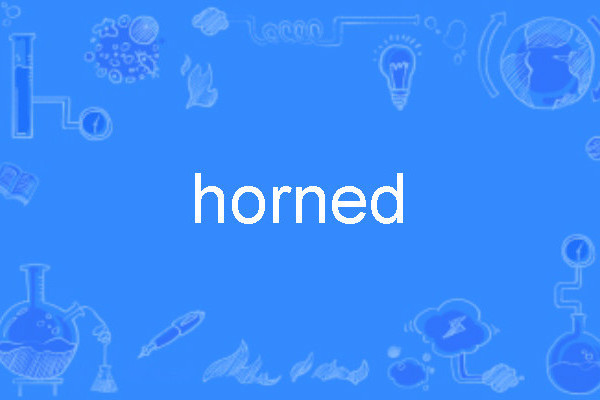 horned horned
