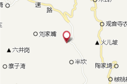 嵐埡溝 嵐埡溝