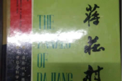 大蔣莊村志 大蔣莊村志