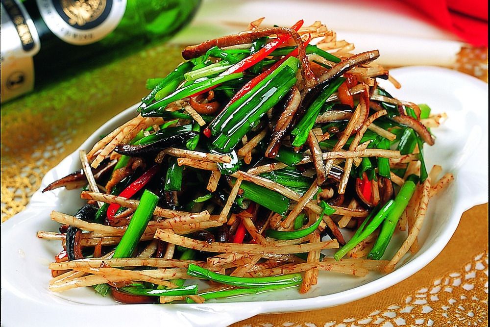 爆嫩筍鱔絲 爆嫩筍鱔絲