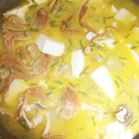 蟹湯豆腐 蟹湯豆腐