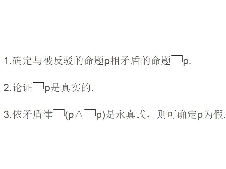 間接反駁 間接反駁