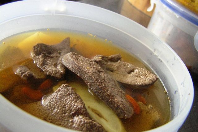 參歸豬肝湯 參歸豬肝湯