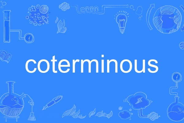 coterminous coterminous