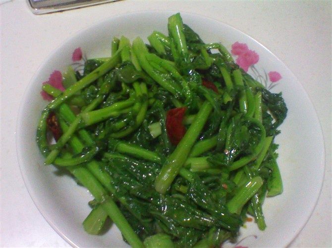 熗炒油菜 熗炒油菜