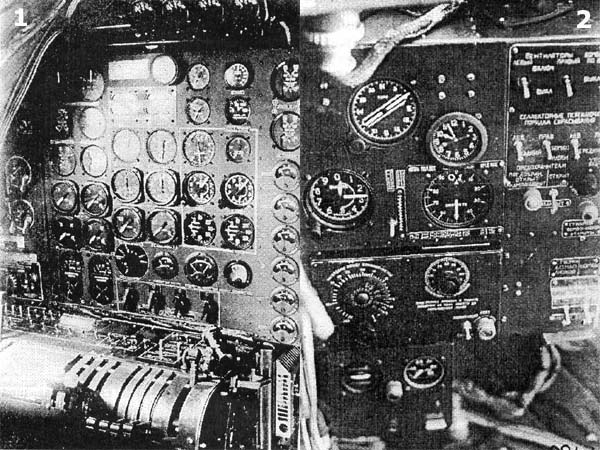 圖-4轟炸機座艙儀表