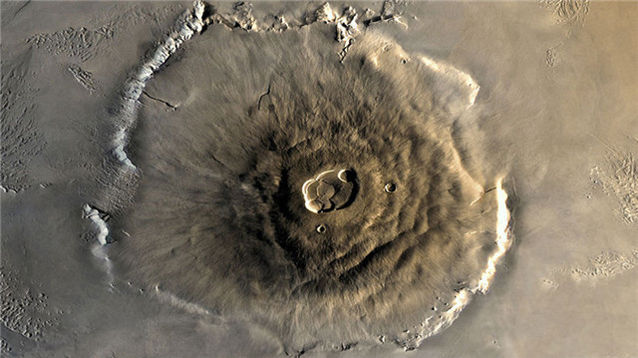 奧林匹斯山(火星表面最高的火山)