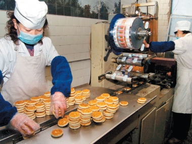黃石港餅生產過程