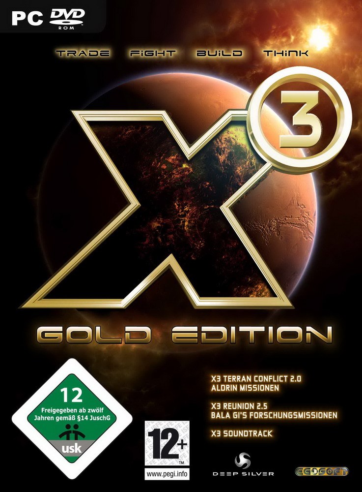 PC《X3：黃金版》美版封面