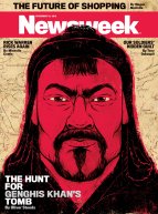 成吉思汗登上美國《新聞周刊》封面