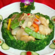 花椰菜炒帶子 花椰菜炒帶子