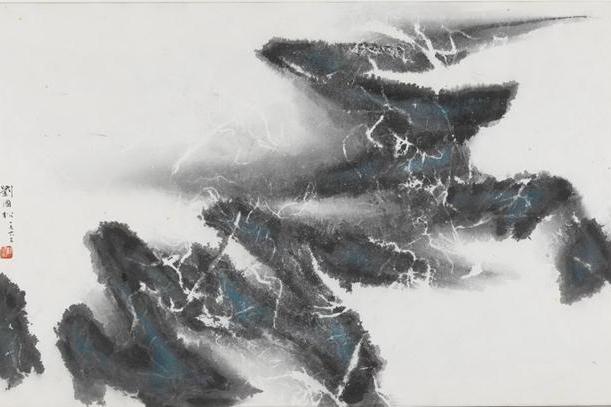 小雪(劉國松1963年創作畫作) 小雪(劉國松1963年創作畫作)