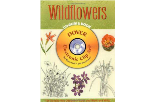 Wildflowers CD-ROM and Book野花