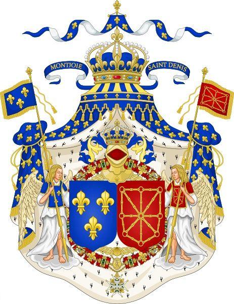 法蘭西王國吧國徽（君士坦丁家族紋章）