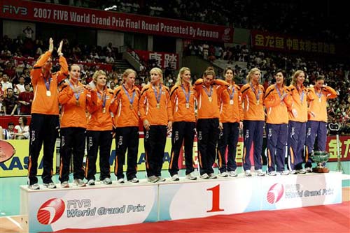 2007年大獎賽荷蘭女排登頂總決賽