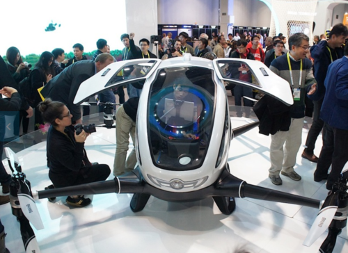 184 全電力低空自動駕駛載人飛行器