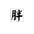 胖 胖
