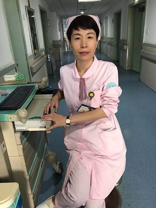 曹玲玲(浙江省紹興市中心醫院大內科護士長，抗疫先進個人)
