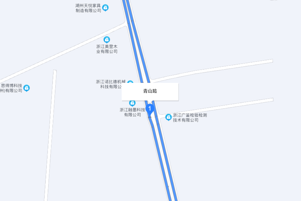 青山路(湖州市吳興區東林鎮南北走向道路)
