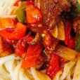 辣子肉拌麵 辣子肉拌麵