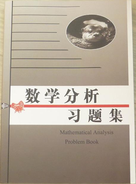 宅睿獺工作室重排的《數學分析習題集》封面