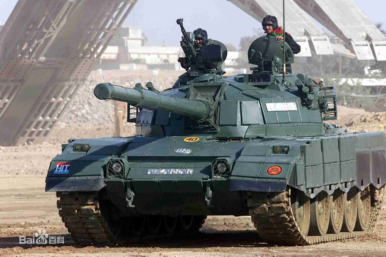 巴基斯坦裝備的59式改型“阿扎拉”坦克