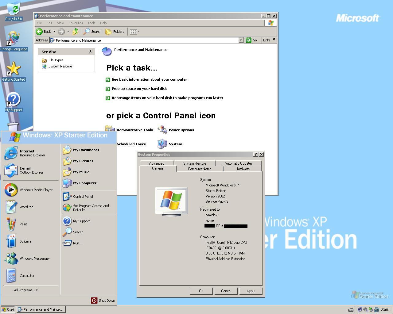 Windows XP Starter Edition