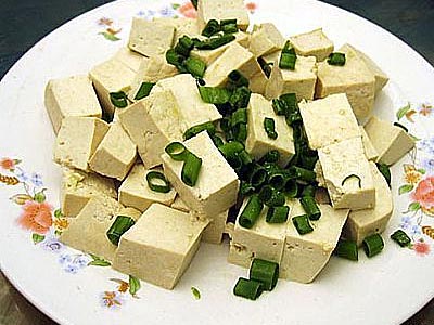 涼拌小蔥豆腐