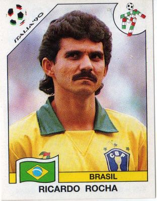 里卡多·羅查 1990年世界盃球星卡