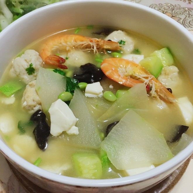 葫蘆海鮮湯