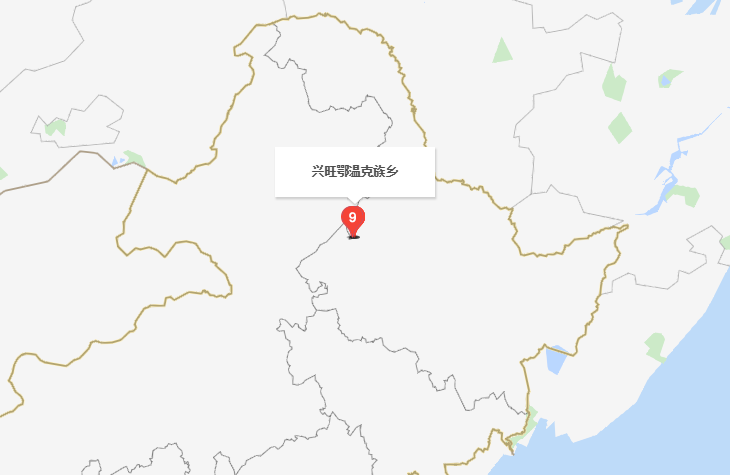 興旺鄂溫克族鄉地理位置