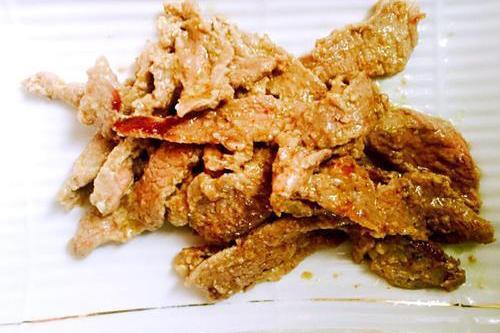 煎羊肉片 煎羊肉片