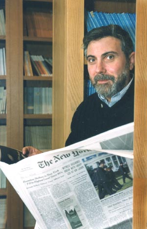 2008年諾貝爾經濟學獎獲得者 克魯格曼