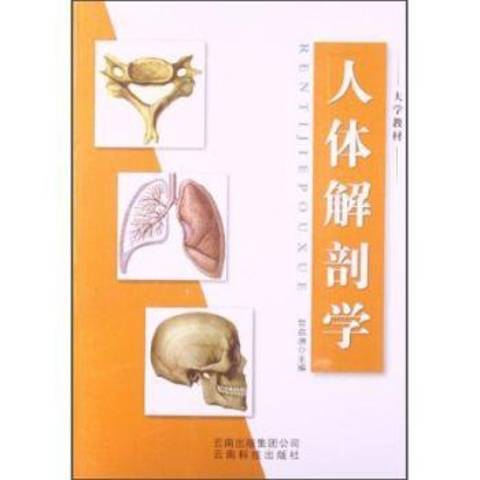 人體解剖學(2013年雲南科技出版社出版的圖書) 人體解剖學(2013年雲南科技出版社出版的圖書)
