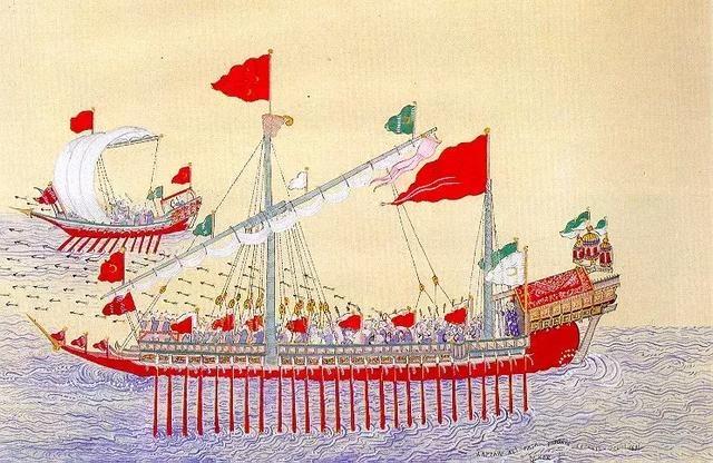 奧斯曼海軍的加萊戰艦與福斯塔斯船