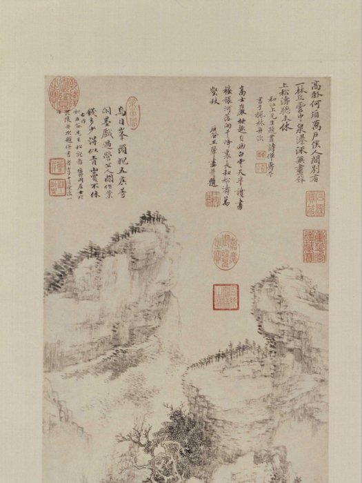 岩棲高士圖 岩棲高士圖