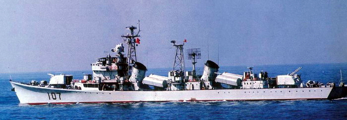 中國107銀川號驅逐艦