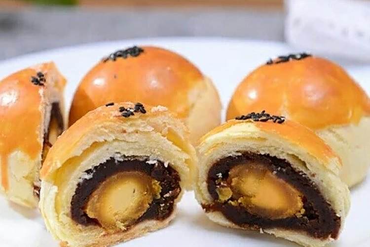 豆沙蘑菇酥 豆沙蘑菇酥
