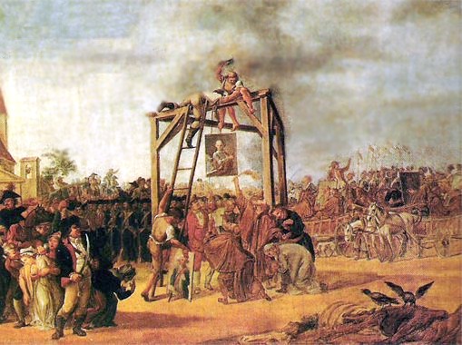 絞死賣國賊, 由揚·皮奧特爾·諾布林繪