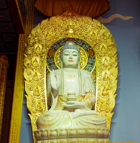 榮登“大世界吉尼斯之最”的海南澄邁永慶寺金玉大佛