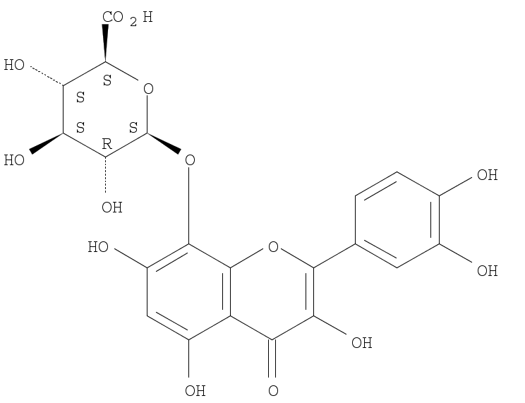 棉皮素-8-O-葡萄糖醛酸苷