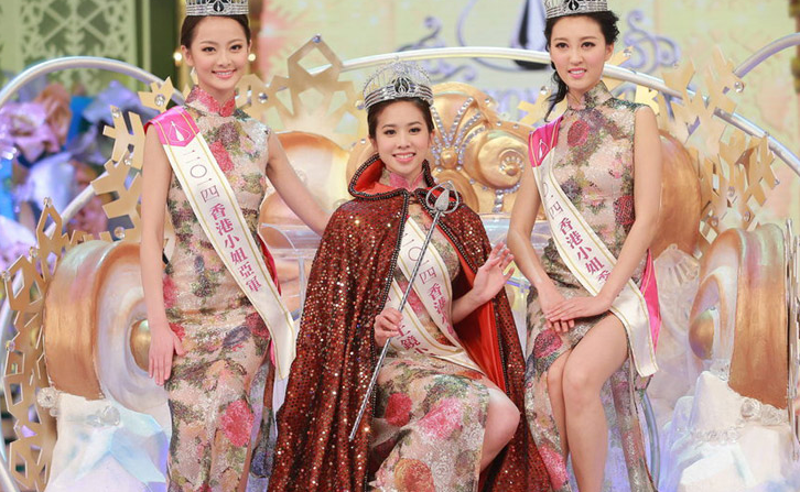 2014年度香港小姐冠亞季軍性感出爐