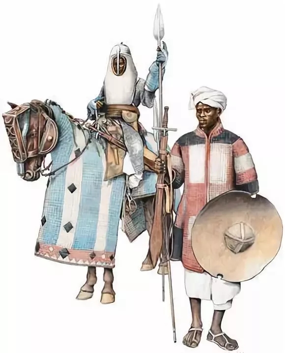 衣索比亞騎士與他的武裝扈從