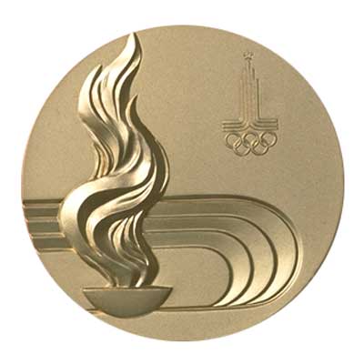 1980年莫斯科奧運會獎牌