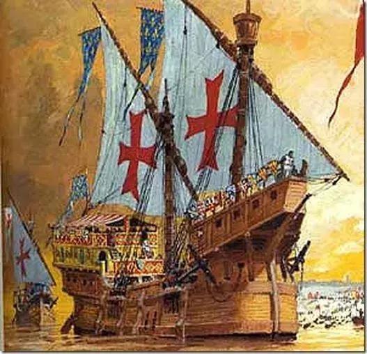 15世紀中期的葡萄牙卡拉克帆船