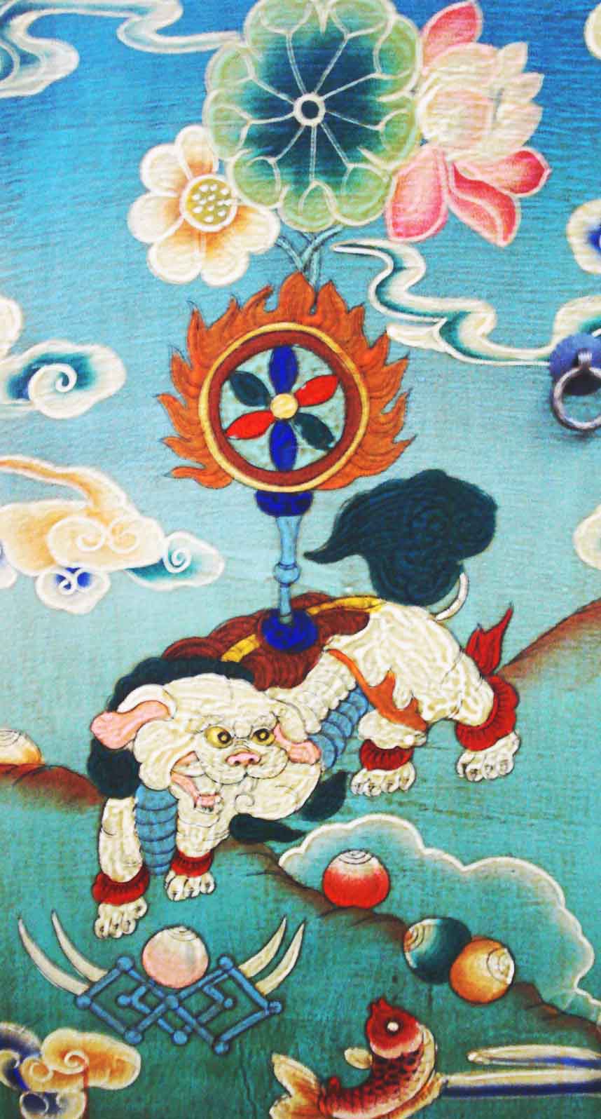 藏式家具彩繪