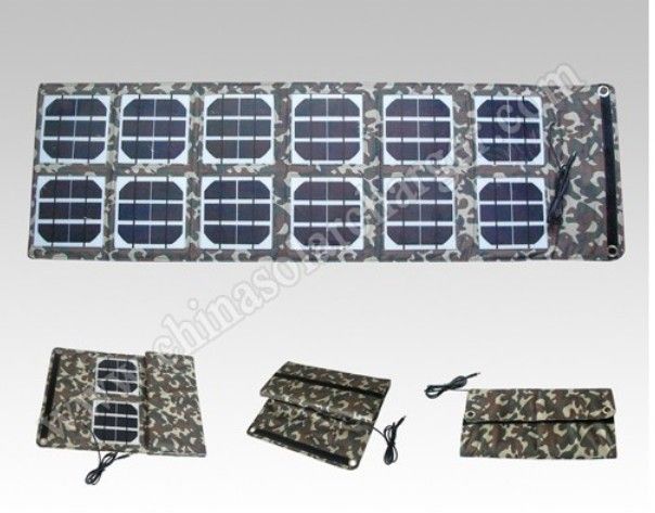 36W摺疊式太陽能充電器