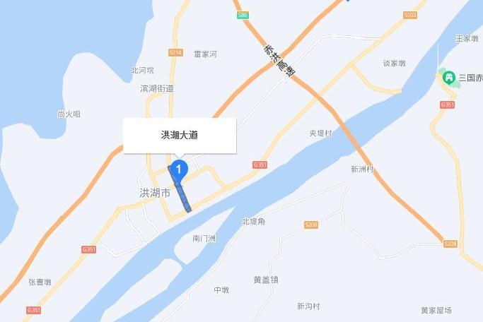 洪湖大道 洪湖大道