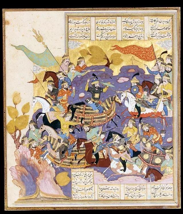 奧斯曼手抄本上的 巴拉拉圖斯河之戰